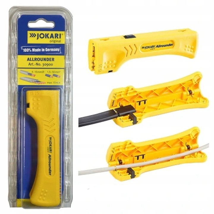 JOKARI Nóż do ściągania izolacji Allrounder 30900
