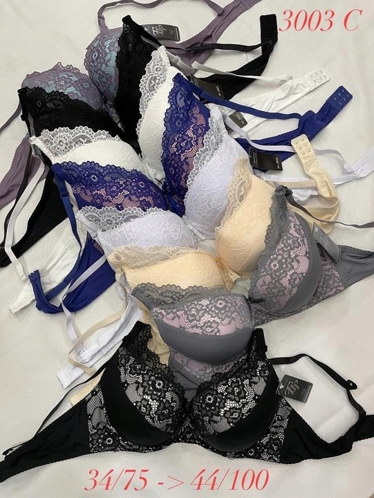 Biustonosz koronkowy stanik usztywniany z fiszbinami 38 / 85C kolory TTP