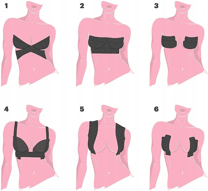 ORYGINALNA TAŚMA UNOSZĄCA BIUST MODELUJĄCA DEKOLT BOOB TAPE BEŻOWA 5 METRÓW