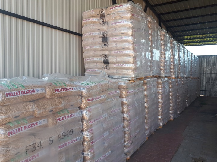 Pellet Pelet Olczyk 6mm certyfikat WORKI 15kg