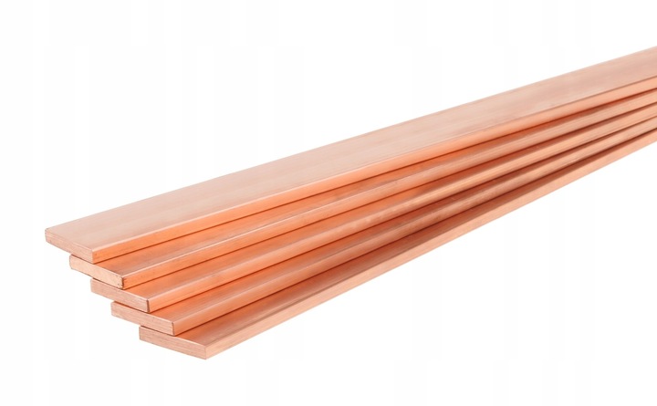 Płaskownik miedziany 20x3mm x 1mb | 100cm