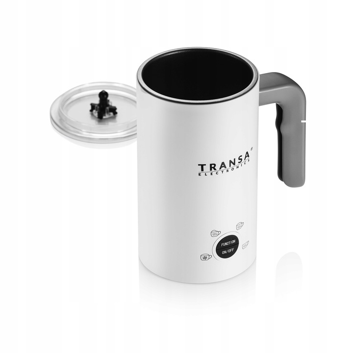 Spieniacz do mleka z PODGRZEWACZEM MilkyWhite 4 TRYBY SPIENIANIA MLEKA