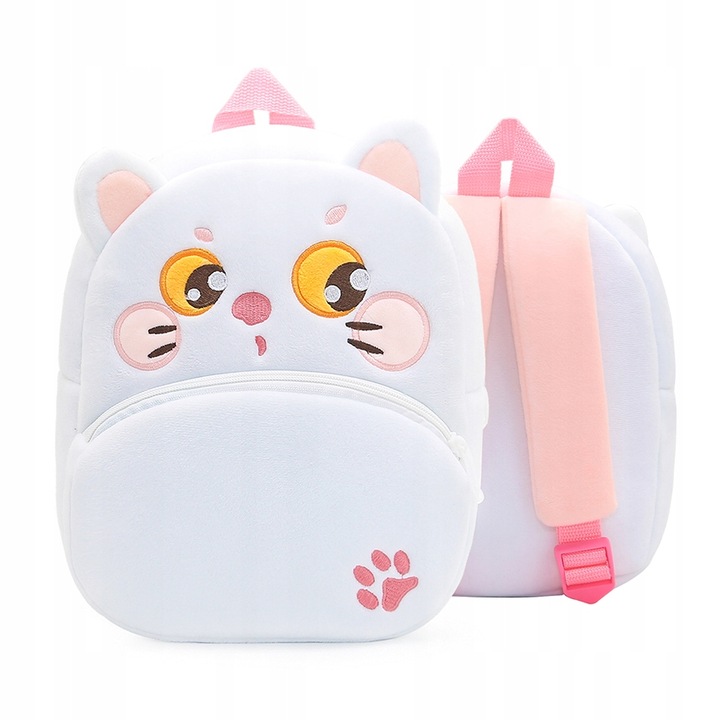 Plecak do przedszkola dla Dziewczynki z kotkiem Imieniem prezent na 2 latka