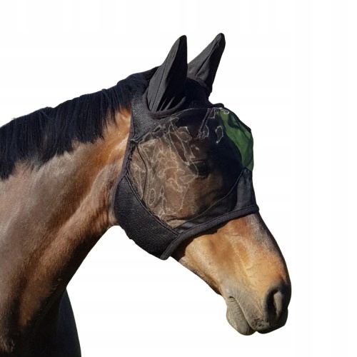 Maska przeciw owadom, na muchy, gzy York dla koni Cob/Full - SKUTECZNA
