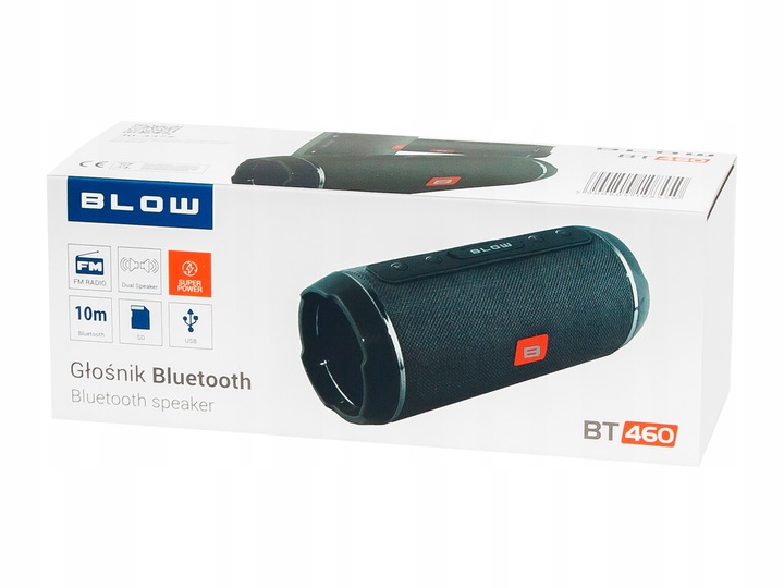 GŁOŚNIK BLUETOOTH USB SD AUX PRZENOŚNY BEZPRZEWODOWY RADIO FM WIEŻA