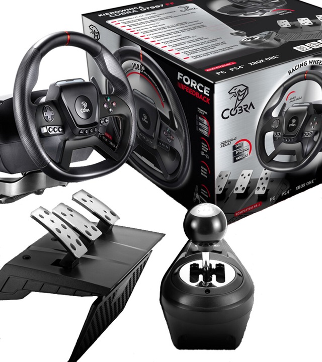 Kierownica COBRA GT987FF (PC/PS4/XBOX ONE)
