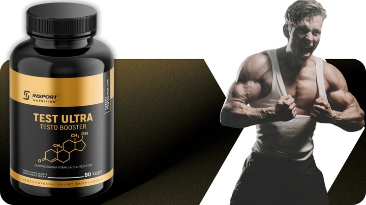 TESTOSTERON Tabletki BOOSTER TESTOSTERONU Pożądanie Libido | INSPORT