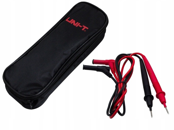 MULTIMETR MIERNIK CĘGOWY TESTER NAPIĘCIA PRĄDU LCD ZESTAW 400A UT203+