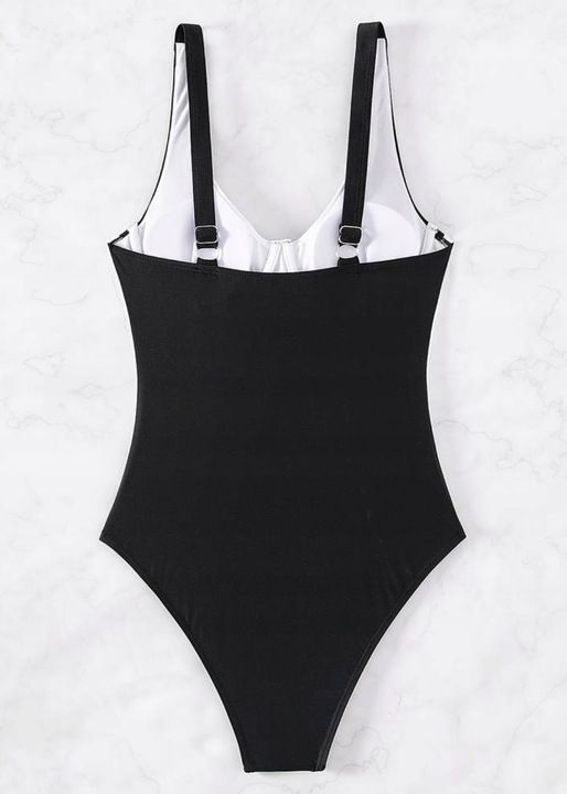 WYSZCZUPLAJĄCY STRÓJ KĄPIELOWY JEDNOCZĘŚCIOWY KOSTIUM DAMSKI PUSH UP XL 42