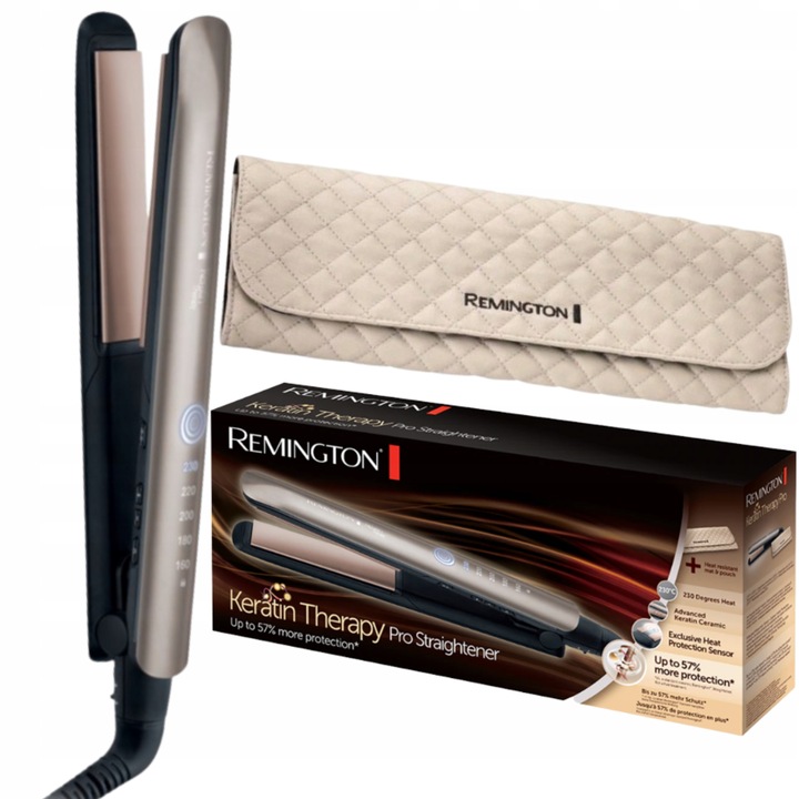 PROSTOWNICA KERATYNOWA DO WŁOSÓW REMINGTON PRO S8590