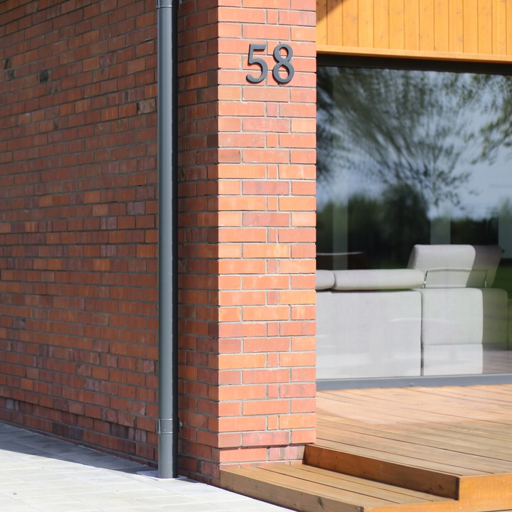 numer domu numer na dom cyfry na dom tablica na dom adres 3D premium