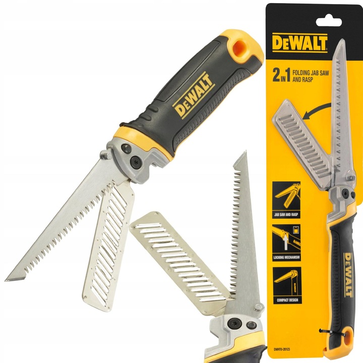 DEWALT SKŁADANA PIŁA ZĘBATA DO PŁYT KARTONOWO GIPSOWYCH TARNIK