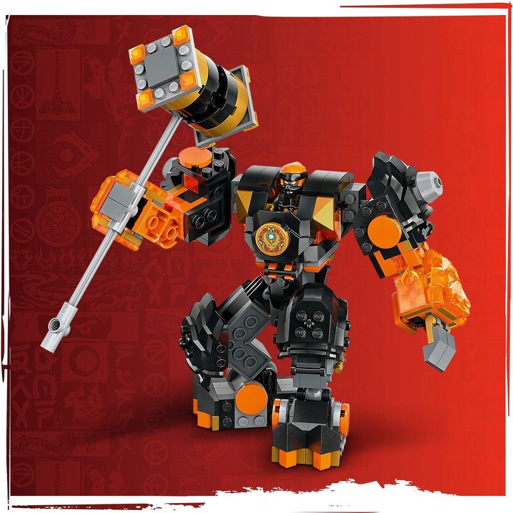 LEGO NINJAGO Mech żywiołu ziemi Cole’a 71806