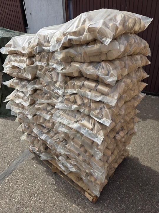 Brykiet liściasty dębowy walec opał 20KG kominek piec