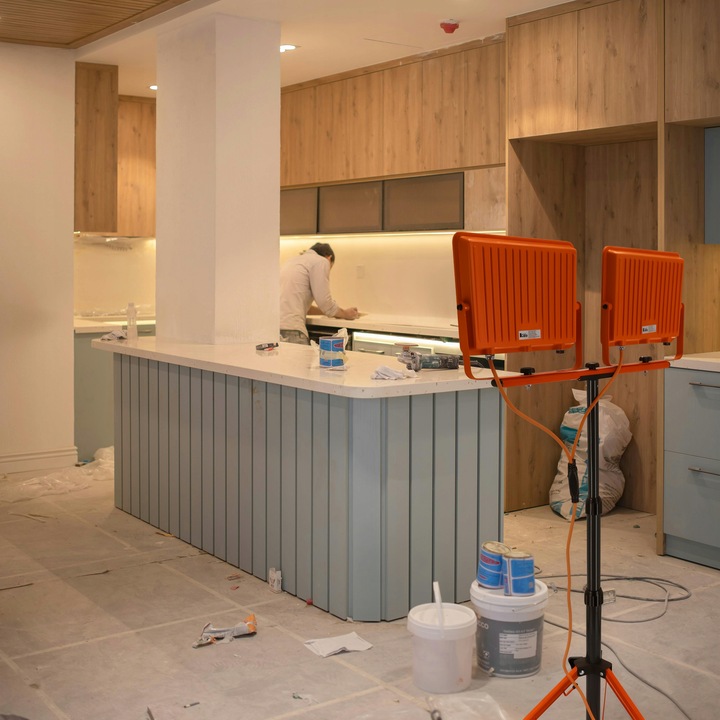 Halogen LED Statyw Budowlany Naświetlacz 2x 100W 10000lm Lampa Na