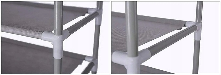 SZAFKA NA BUTY materiałowa obuwie półka REGAŁ XL