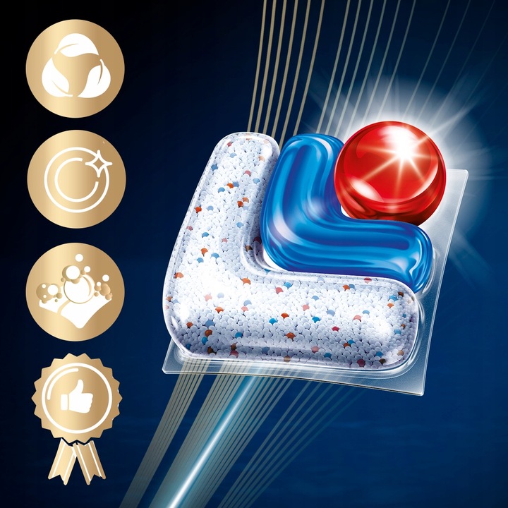 Finish Powerball Ultimate Plus Kapsułki do zmywarki All in One 25 sztuk