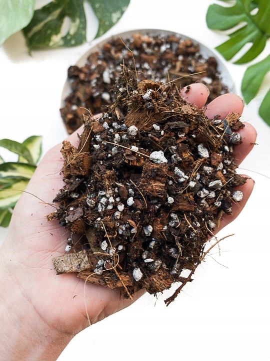 15L Bio Bigos Lekkie Uniwersalne Podłoże Ziemia do Kwiatów Monstera