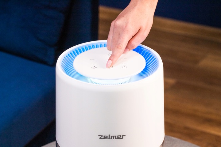 OCZYSZCZACZ POWIETRZA ZELMER JONIZACJA DLA ALERGIKÓW PURIFIER JONIZATOR