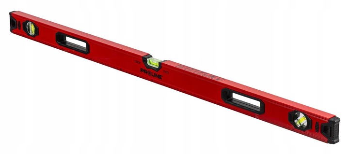 Poziomnica z uchwytami alum. 100cm 1m 3 lib. 1mm/1m STANDARD Proline