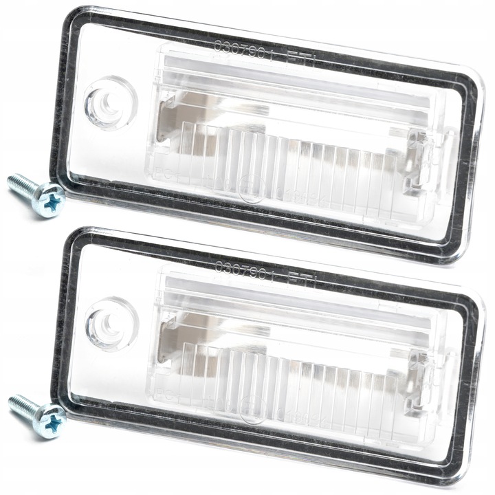 LAMPKA OŚWIETLENIA TABLICY REJESTRACYJNEJ AUDI A3 8P A4 B6 B7 A5 A6 C6 2SZT