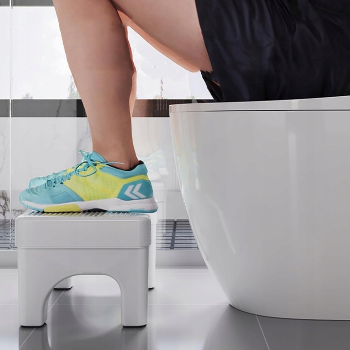 PODNÓŻEK TOALETOWY SKŁADANY PODEST ŁAZIENKOWY DLA DZIECI I DOROSŁYCH