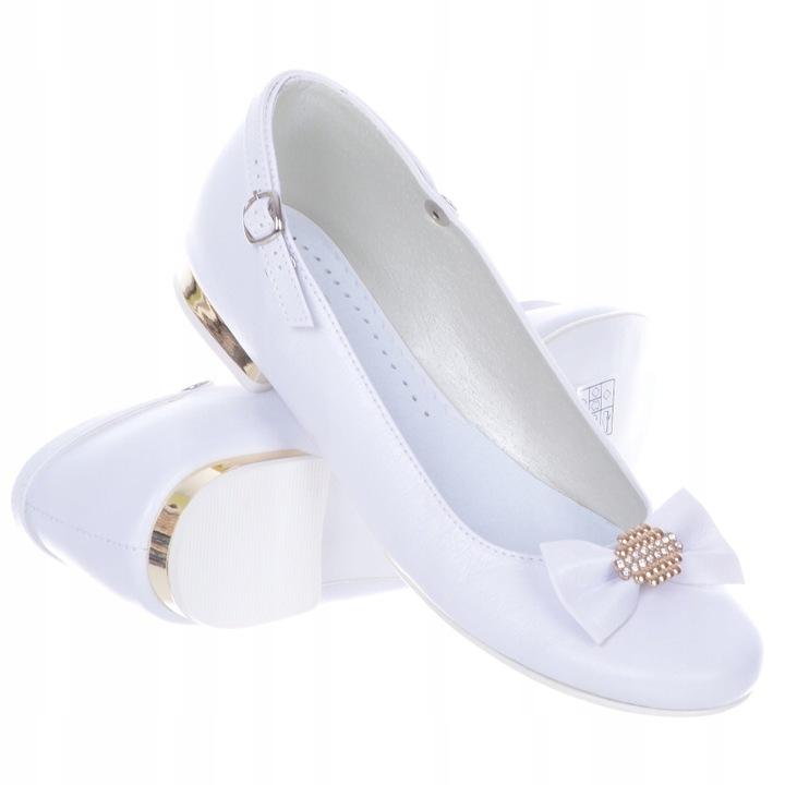 Obuwie komunijne Buty do komunii dziewczęce 805 39