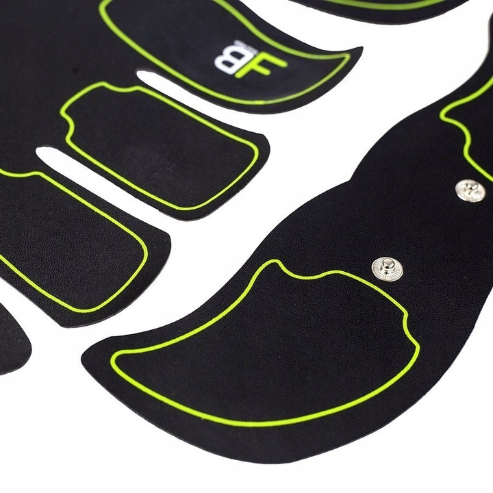 Elektrostymulator Stymulator Mięśni Brzucha + Żelowe Nakładki Motylki 4 szt