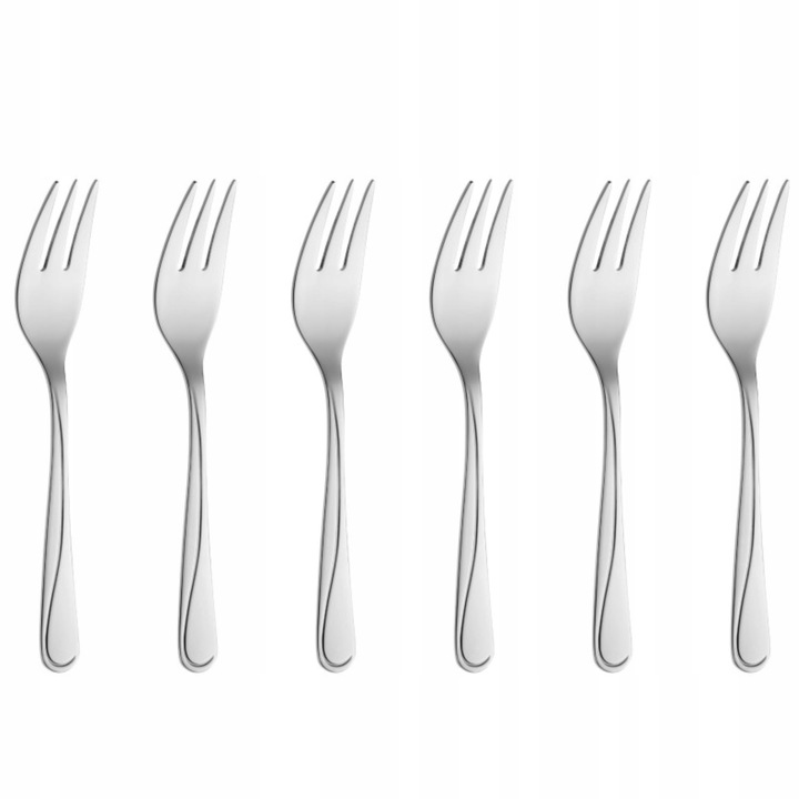 Gerlach Widelczyki do ciasta 6 szt. połysk MANGO