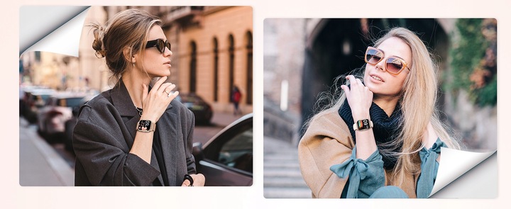 NAIXUES SMARTWATCH ZEGAREK DAMSKI Połączenie Bluetooth 1.85''AMOLED HD IP68