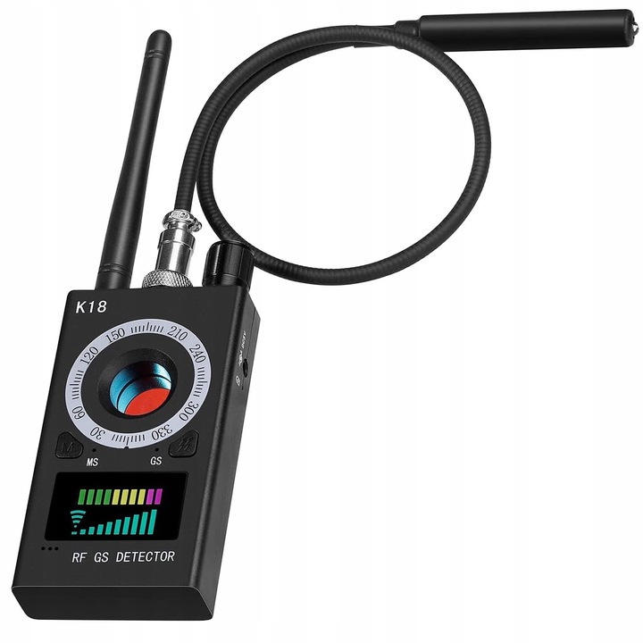 WYKRYWACZ PODSŁUCHÓW I KAMER GSM GPS UKRYTYCH LOKALIZATORÓW DETEKTOR WIFI