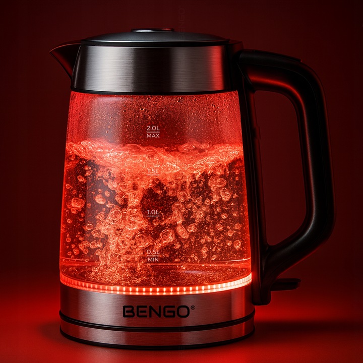 CZAJNIK ELEKTRYCZNY Z REGULACJĄ TEMPERATURY PODTRZYMANIE TEMP LED