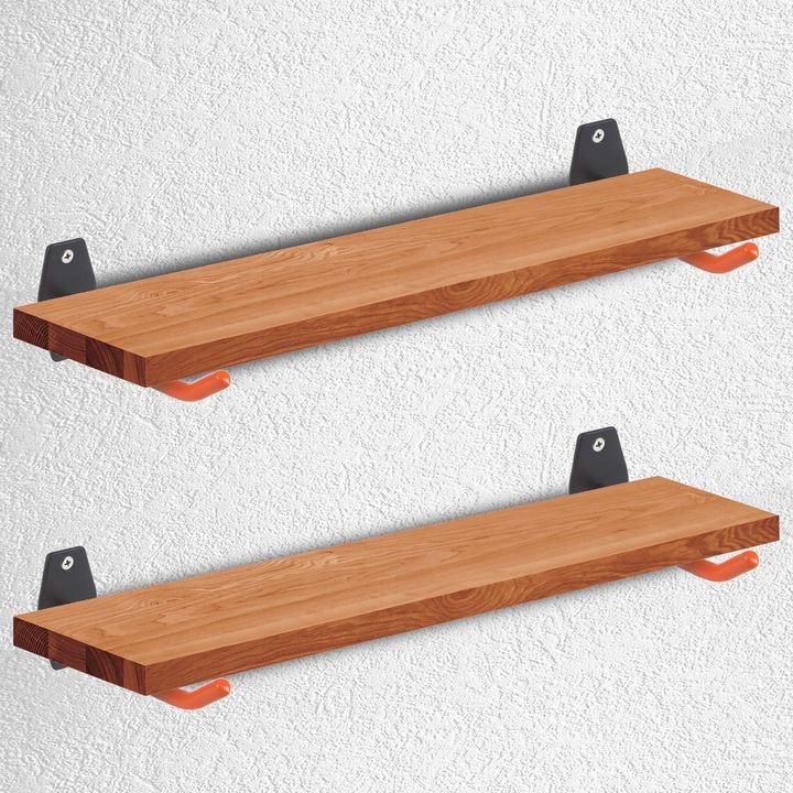 Komplet 4 uchwytów ściennych Maclean, max. obciążenie 60kg/1 uchwyt,