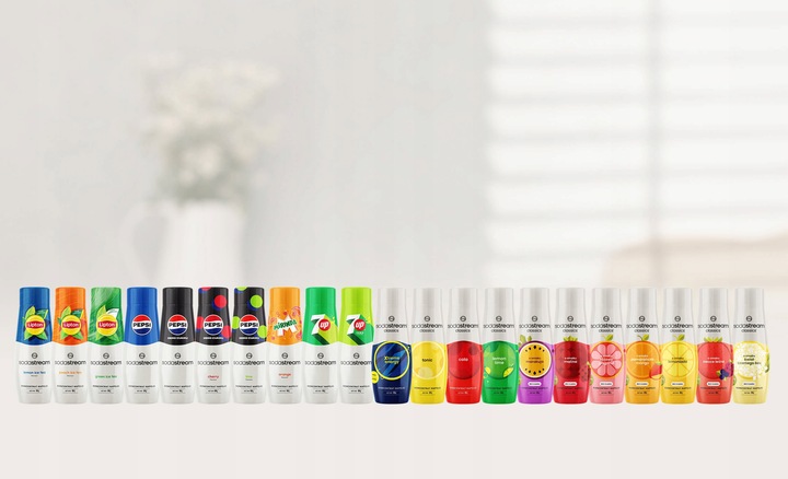 Syrop koncentrat do gazowania wody SodaStream Pepsi Cherry Zero Cukru