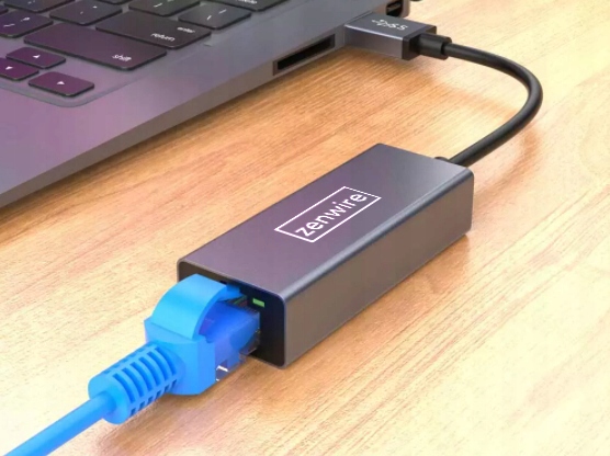 Przejściówka Adapter Karta Sieciowa USB 3.0 Ethernet RJ45 do laptopa LAN