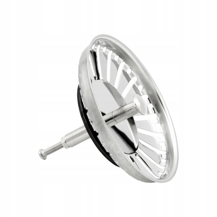 KOREK DO ZLEWU ZLEWOZMYWAKA ZATYCZKA SITKO ZE ŚRUBKĄ FRANKE QUADRON 84 mm