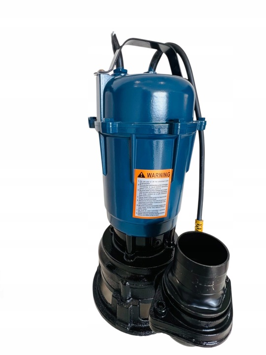 POMPA DO WODY CZYSTEJ BRUDNEJ SZAMBA Z PŁYWAKIEM ROZDRABNIACZEM 3200W