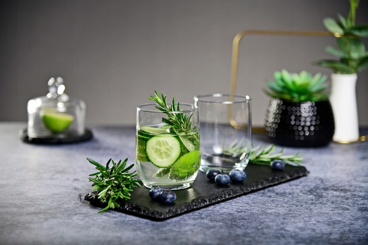 6x SZKLANKA DO DRINKÓW SOKÓW WODY 280ml