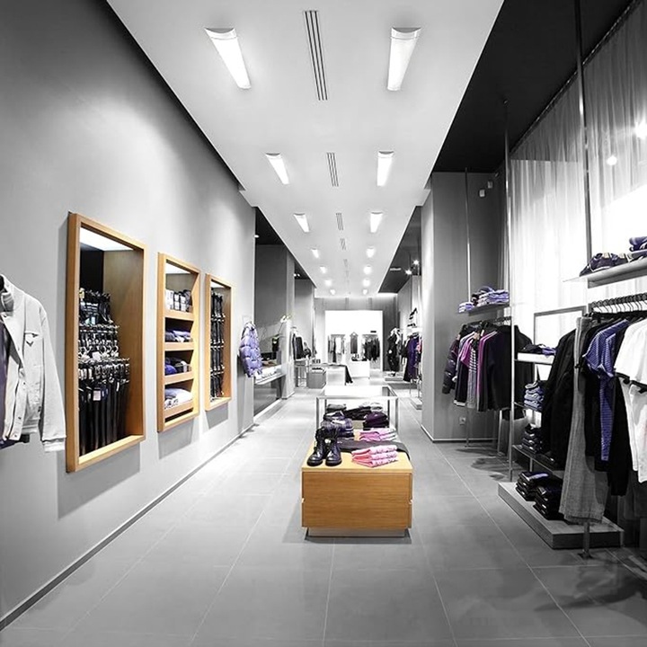 Lampa LED 45W 150cm Oprawa Sufitowa Natynkowa Do Garażu Warsztatu