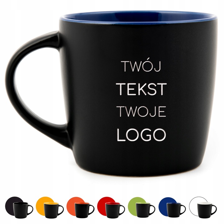KUBEK CERAMICZNY Z GRAWEREM DO KAWY HERBATY 350 ML z imieniem prezent