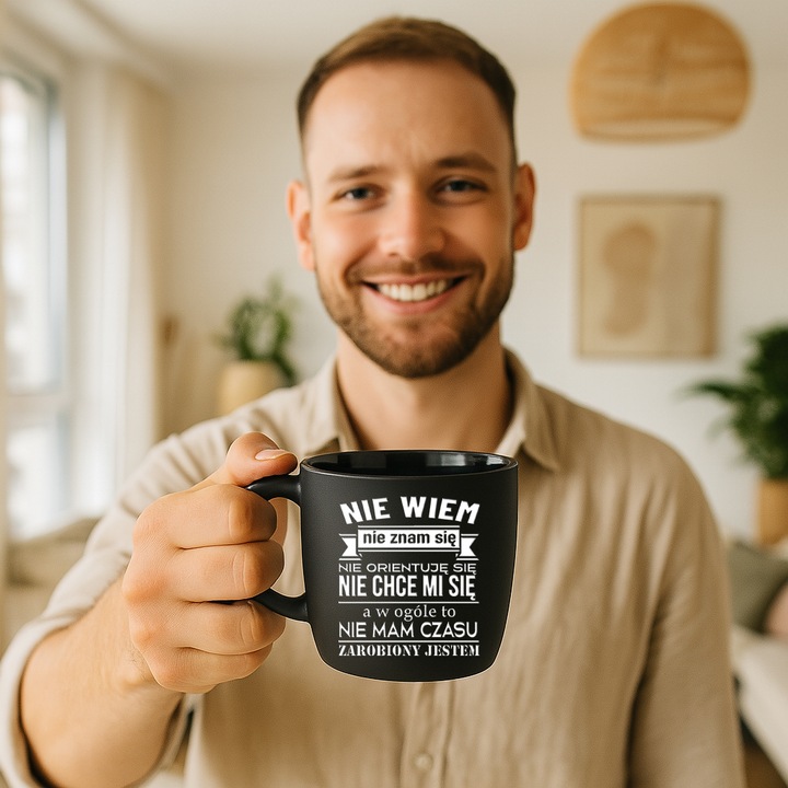 KUBEK z GRAWEREM nadrukiem Śmieszny PREZENT NA URODZINY DZIEŃ CHŁOPAKA