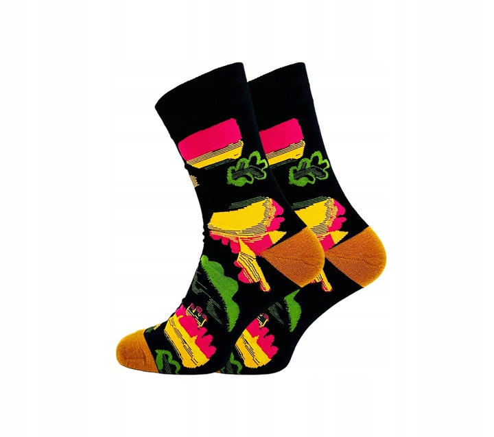 10 Par Skarpety Męskie Śmieszne Bawełna Wysokie Skarpetki 43-46 BAWEŁNIANE