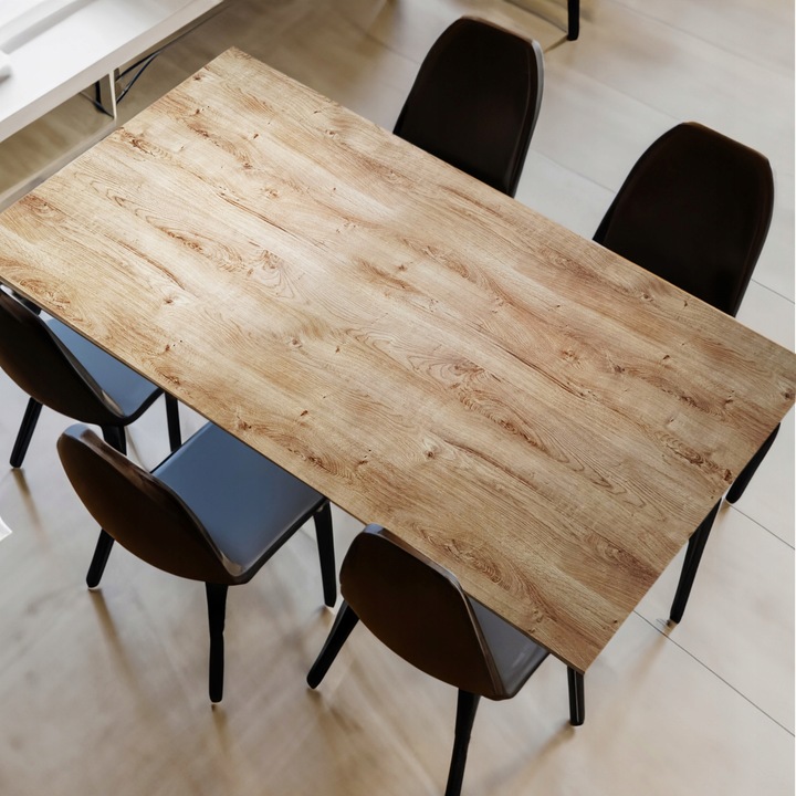 Okleina Samoprzylepna PCV Na Drzwi Dąb RIBBEC Renowacja Mebli Szer