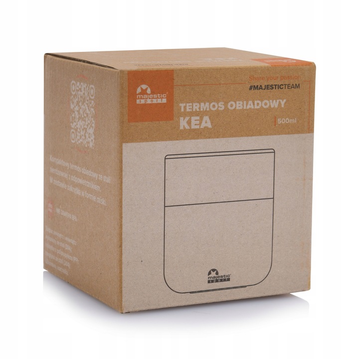 Termos obiadowy pojemnik termiczny na żywność food jug Majestic Sport 0,5l