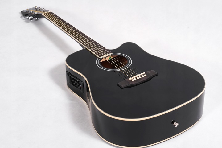 Gitara e-akustyczna Harley Benton D-120CE BK