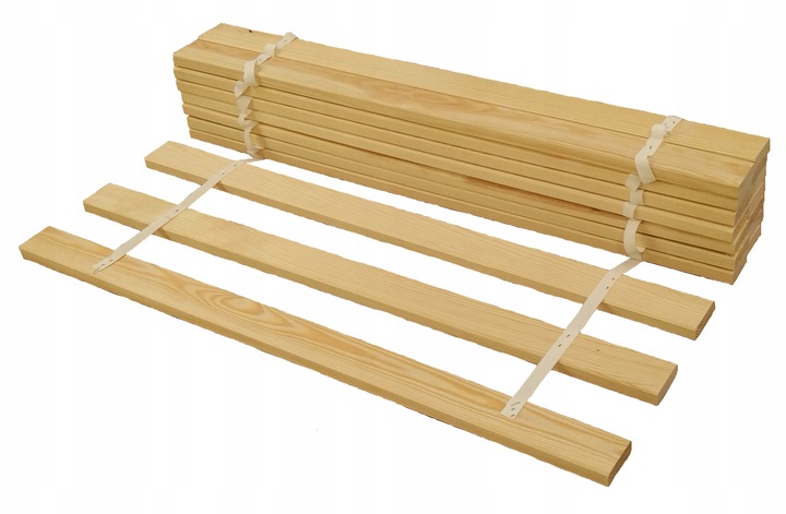 DREWNIANY STELAŻ WKŁAD DO ŁÓŻKA 80X200 17 listew