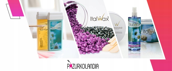 ITALWAX wosk do depilacji 1kg twardy dropsy w granulkach WHITE CHOCOLATE