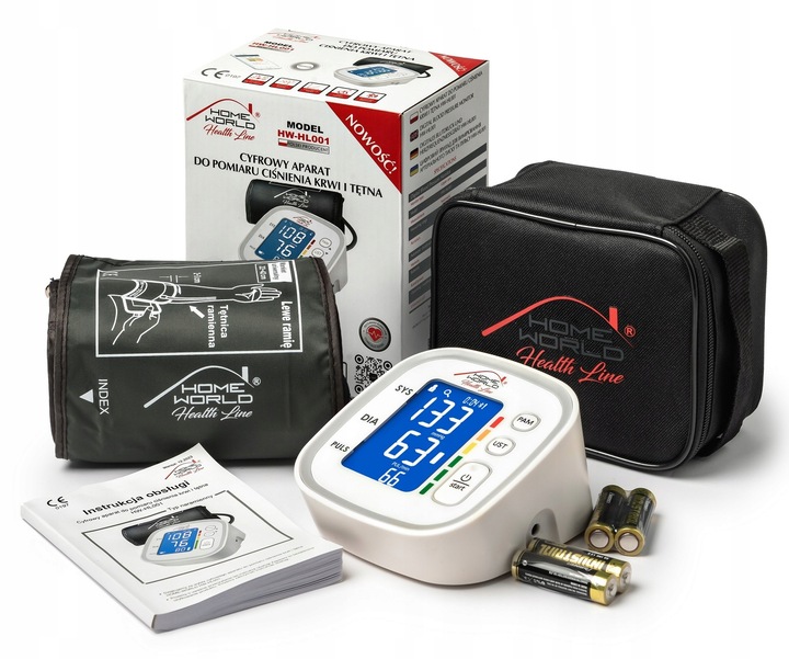 CIŚNIENIOMIERZ NARAMIENNY automatyczny ARYTMIA 22-42cm BLUETOOTH APLIKACJA