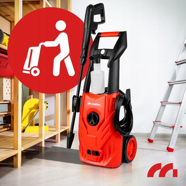 MYJKA CIŚNIENIOWA MalTec KOMPAKTOWA SAMOSSĄCA ALUMINIOWA POMPA MOCNA