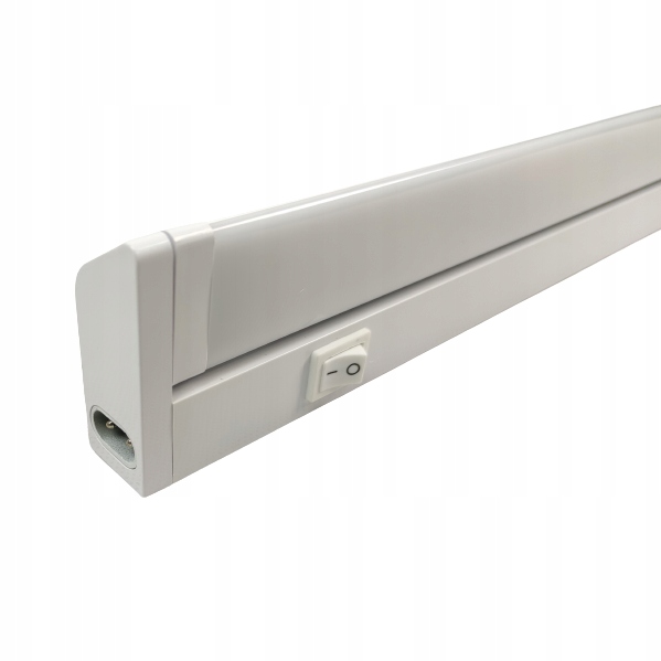 LAMPA OPRAWA PODSZAFKOWA MEBLOWA LED 10W CCT 4100K LISTWA BIAŁA